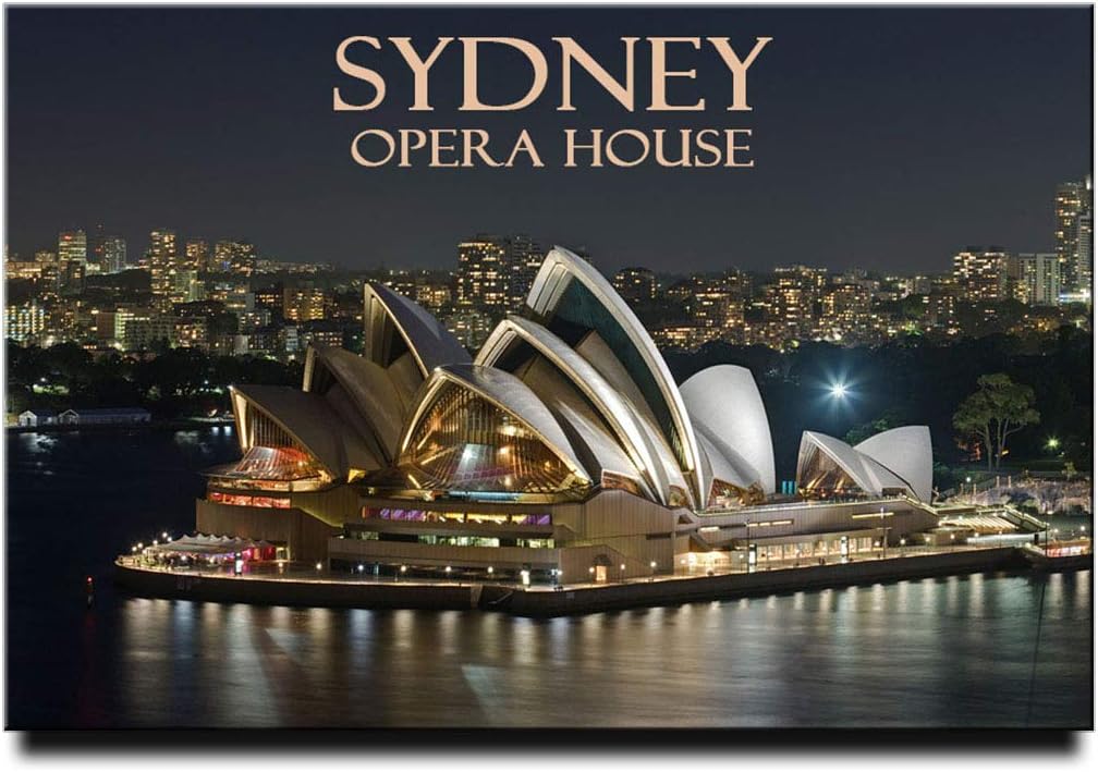 Sydney Opera House Fridge Magnet Australia Travel Souvenir