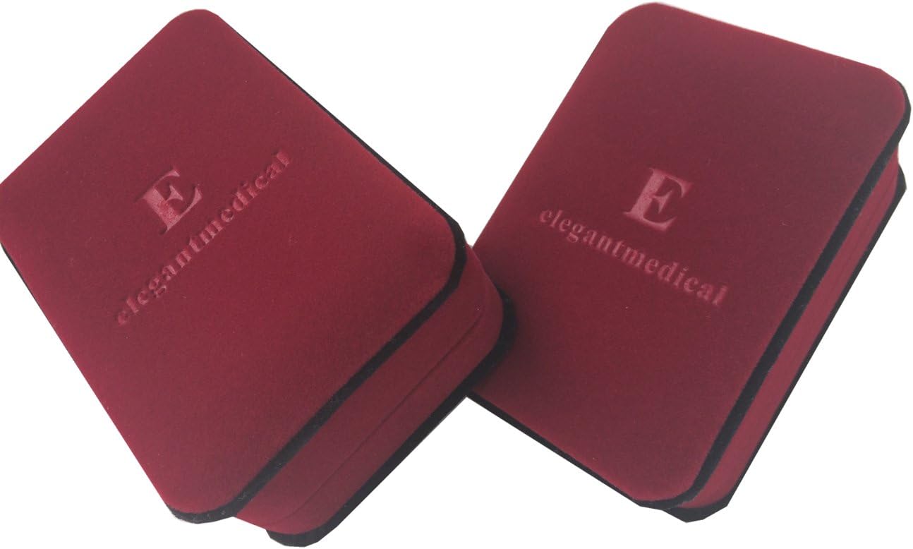 elegantmedical Red Agate Beads Catholic Rosary Necklace Cross Crucifix Religions Gift Box - Image 5