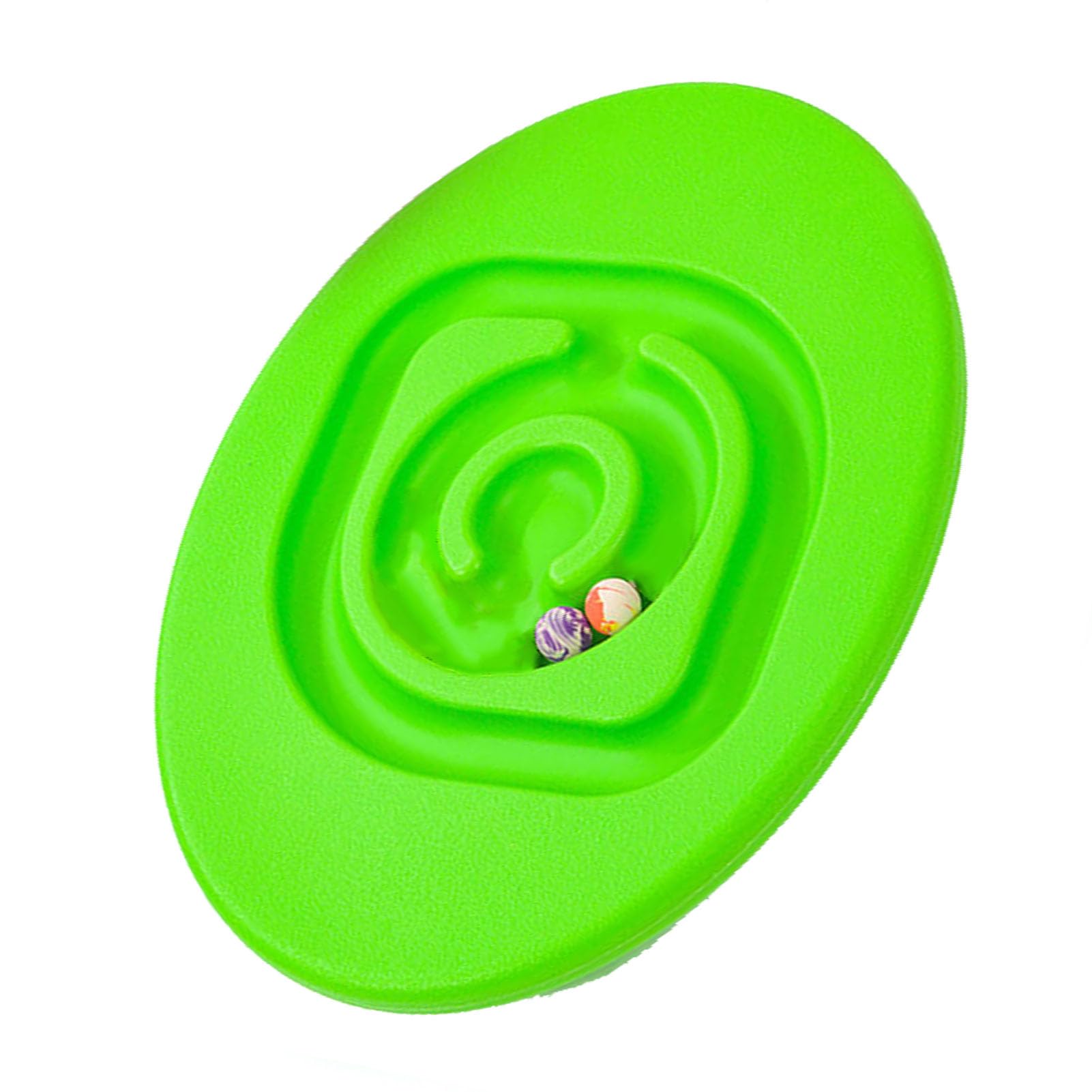 Picysa Kid Rocking Snail Balance Board for Kids, Creative Snail Design to Enhance and Coordination for Indoor Outdoor Play, Plastic, 1 Unit (Fruit green)