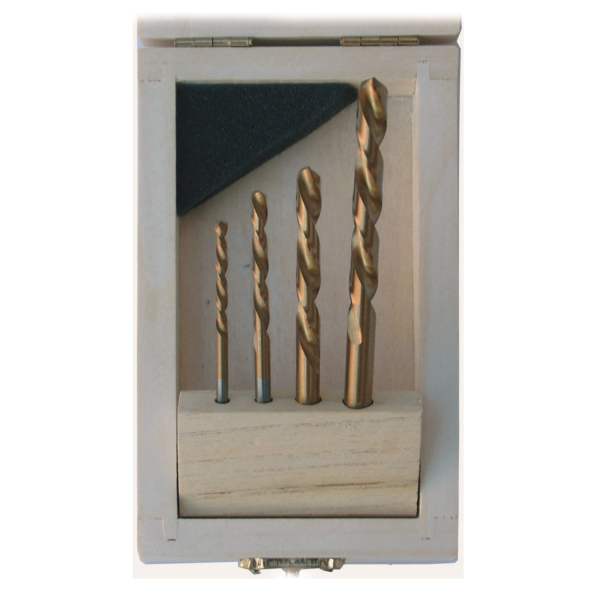 Bgs Gold 2726 | Drill Set | Hss | Left Cutting | 4 Pcs.