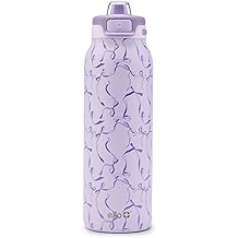 Ello Pop &amp; Fill Stainless Steel Water Bottle with Quick Fill Technology, Double Walled Vacuum Insulated Metal, Leak Proof Locking Lid, Sip &amp; Chug, BPA Free, Holiday Gift for Him Her, 22oz, 32oz, 40oz