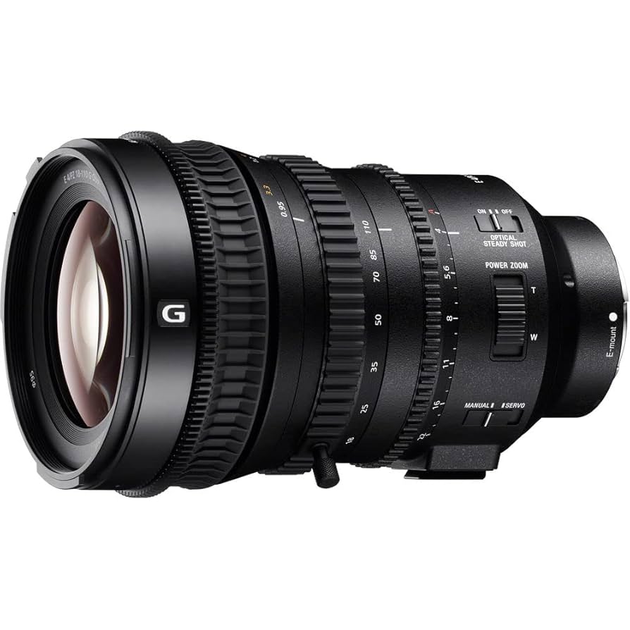 レンズ(ズーム) Sony SELP18110G E PZ 18-110 F4 G OSS Sony E PZ 18–110 mm F4 G OSS APS-C Standard Power Zoom G Lens