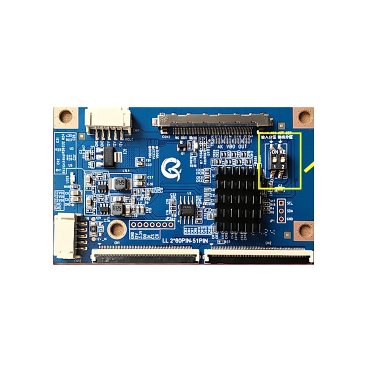 Carte mère TV compatible LG 4K pour écrans LCD 2X60P 2X68P 51P