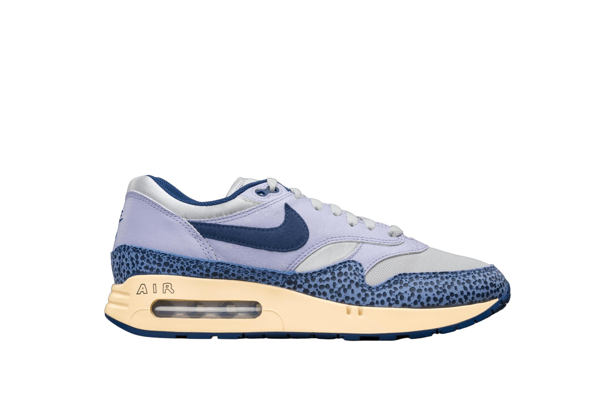Nike Mens Air Max 1 Kiss of Death 2021, Lt Smoke Grey/Diffused Blue, 11 M US