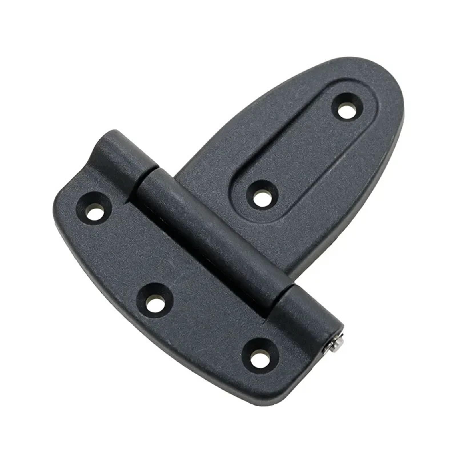 LYEUXHJPX Black Plastic Folding Hinge Industrial Electrical Automation Equipment Cabinet Door Accessories 1Pcs