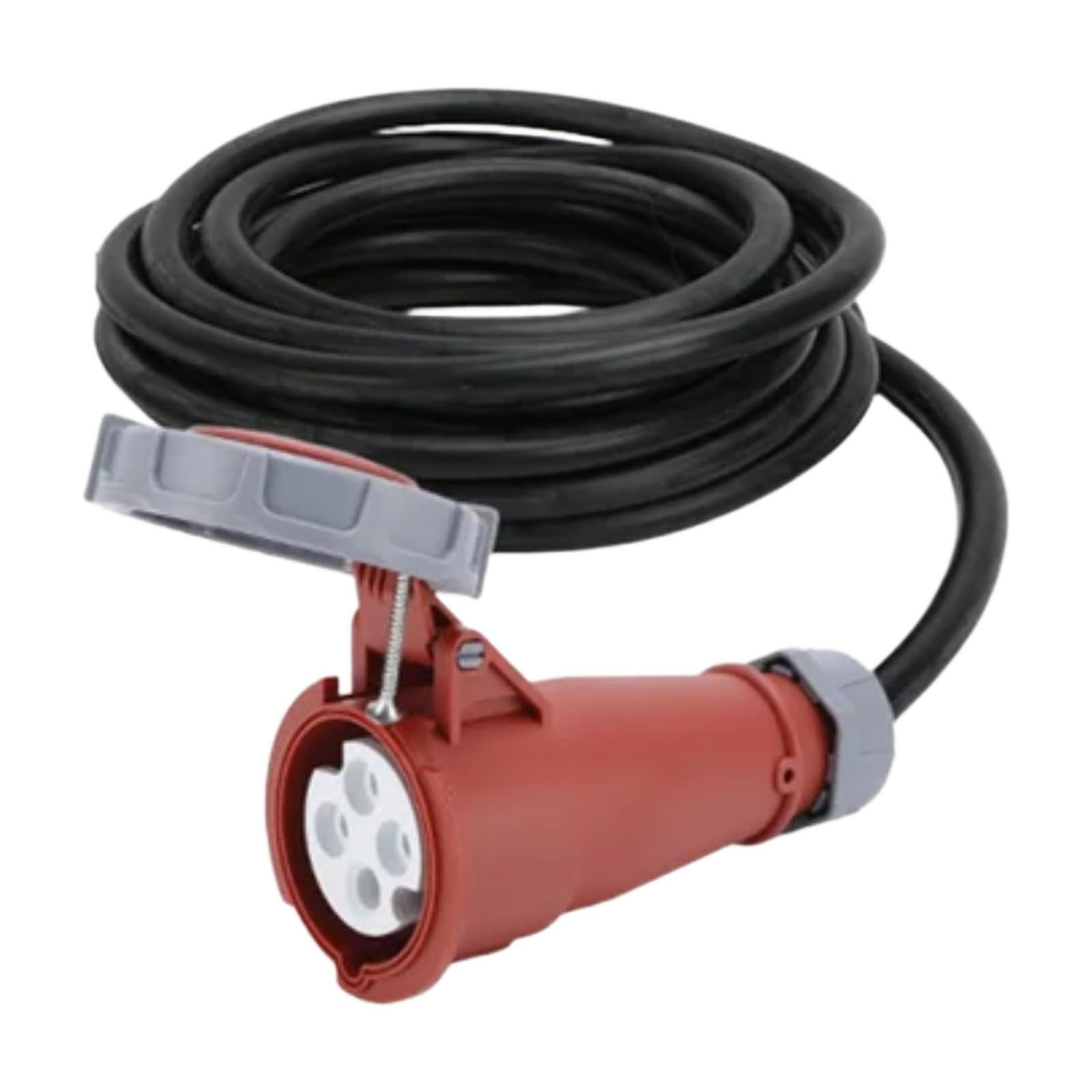 Cable de alimentación industrial IP67 estanco para PDU con conector de cuatro núcleos 32A