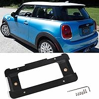 Vista 3 de Rear License Plate Frame Bracket Holder Mount for 2005-2023 BMW 1/2/ 3/5 / 6/ X Series, 323i 328i 528i M3 Z4, 2002-2019 Mini Cooper 51187160607