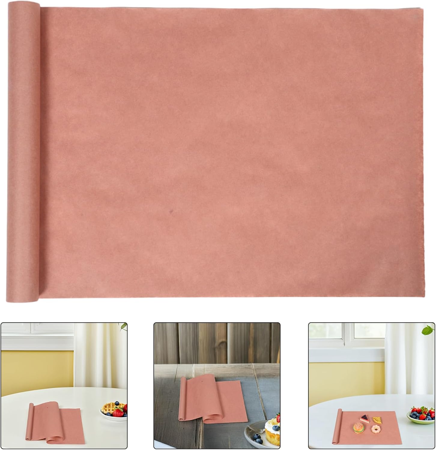 Pink Butcher Paper Roll Tear Resistant for Smoking Meat, Kitchen