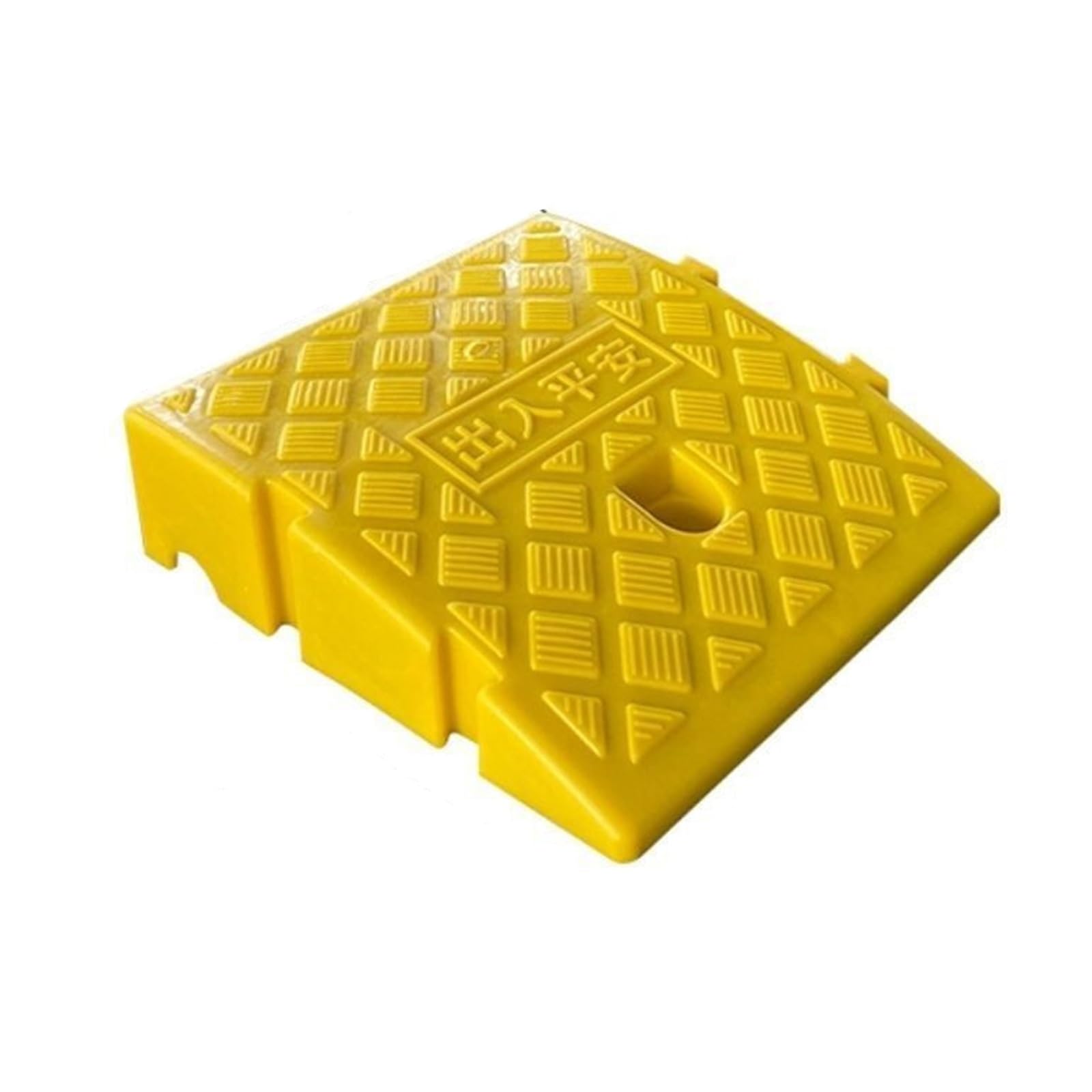 Rampe de trottoir de porte en caoutchouc robuste portable, légère, antidérapante, large pour voiture, parfaite pour les trottoirs