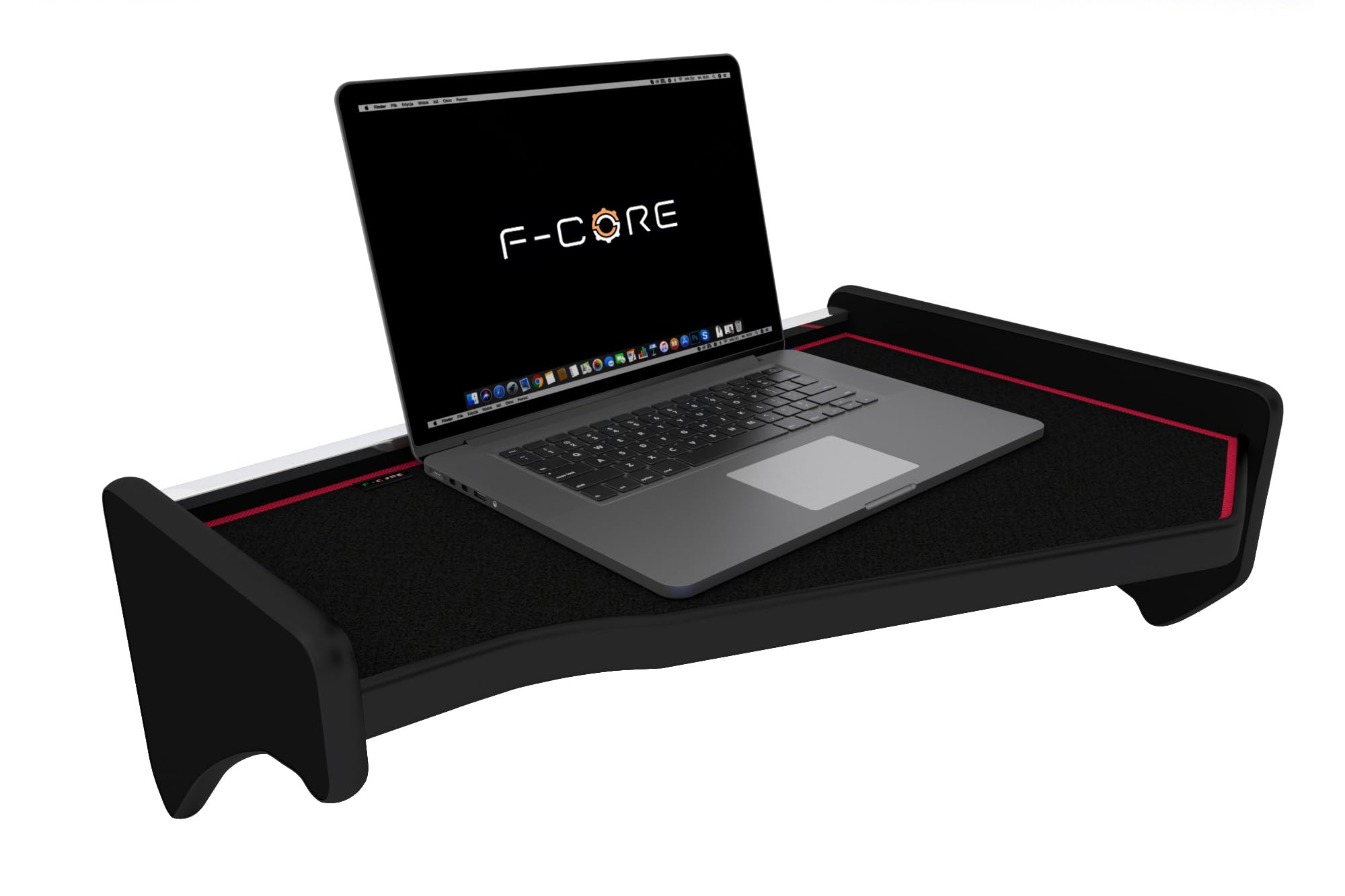 F-CORE Mesas al salpicadero camión Compatible con Scania S NEXTGEN R NEXTGEN 01.17- Central Rojo