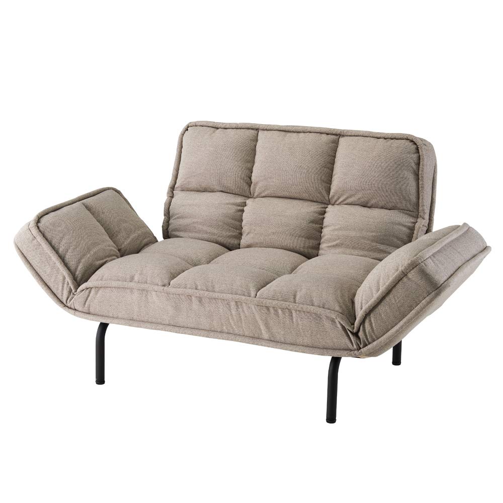 ソファ　ソファー　リクライニング　2人掛け　ソファベッド　ローソファ　グレー 楽天市場】ソファベッド2人掛け ソファ 2P ベッド セミダブル