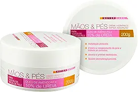 WEVER CARE Creme Hidratante para Mãos e Pés com 10% de Ureia e Óleo de Amêndoas, Rápida Absorção, 200g