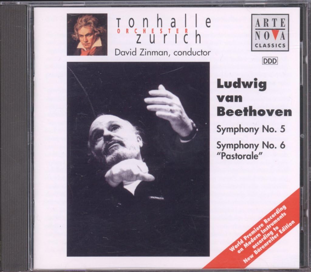 ZINMAN,DAVID - BEETHOVEN: SYMPHONY NO. 5; SYMPHONYNO. 6 [Audio CD] ZINMAN,DAVID