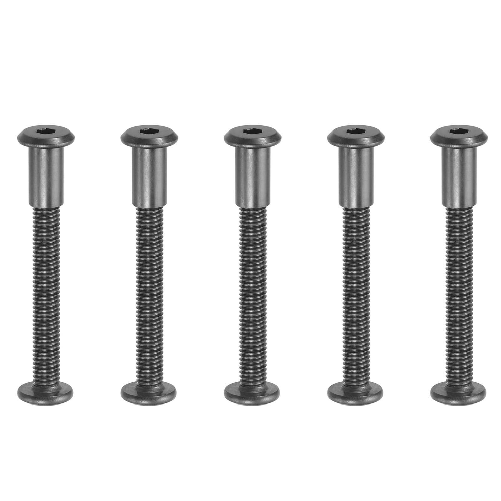 PATIKIL M8 x 45 mm Hex Chicago Screws