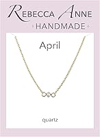 Vista 95 de Gargantilla de piedra natal – Regalo de cumpleaños, regalo para niña, mujer, amiga, hija, esposa, mamá, ella, joyas de piedras preciosas para uso