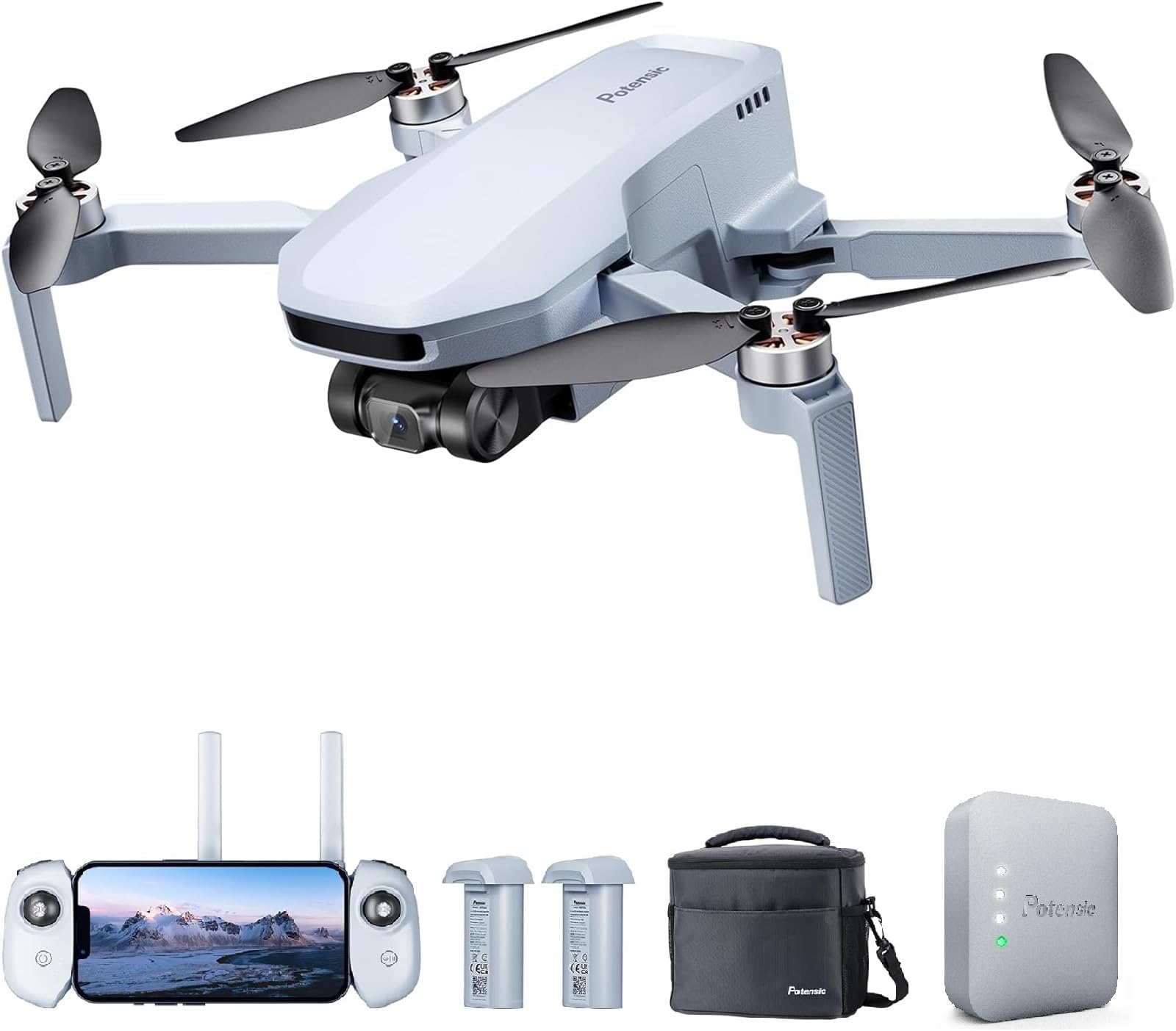 Remote ID Module 1 Pack with ATOM SE 4K EIS Camera 2 Batteries