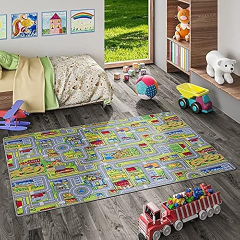 Snapstyle Alfombra Carretera Infantil de Parque de Atracciones Cover