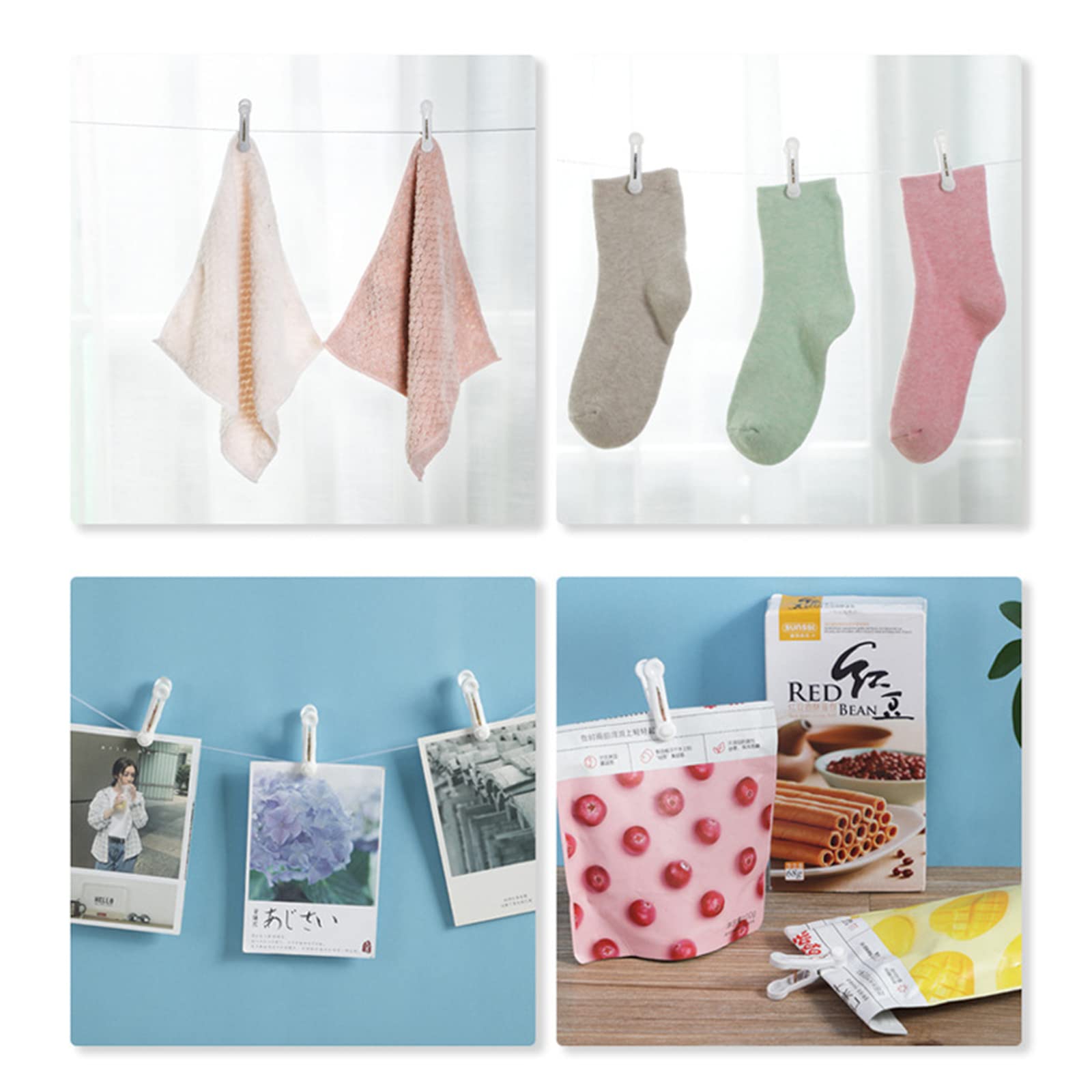 Amazon.co.jp: ALLMIRA Washi Clips せんたくばさみ 洗濯ばさみ 洗濯