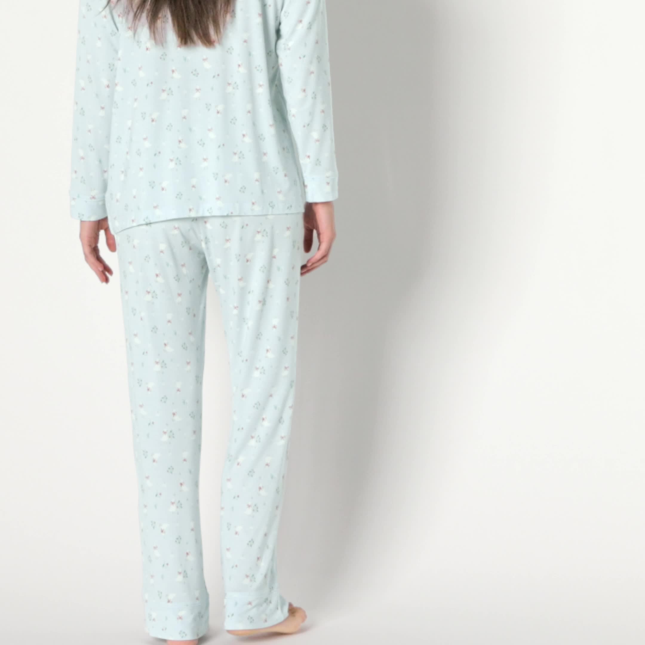 Acquista 120% Lino Camicia manica lunga guru lino sbiadito - azzurro su