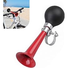 Bicycle Air Horn, High Volume Squeeze Silicone Warning Horn, Classic Handlebar Reminder Bell for Adults & Kids, Biking Accessory for Most Mountain Bikes Scooters Ebikes