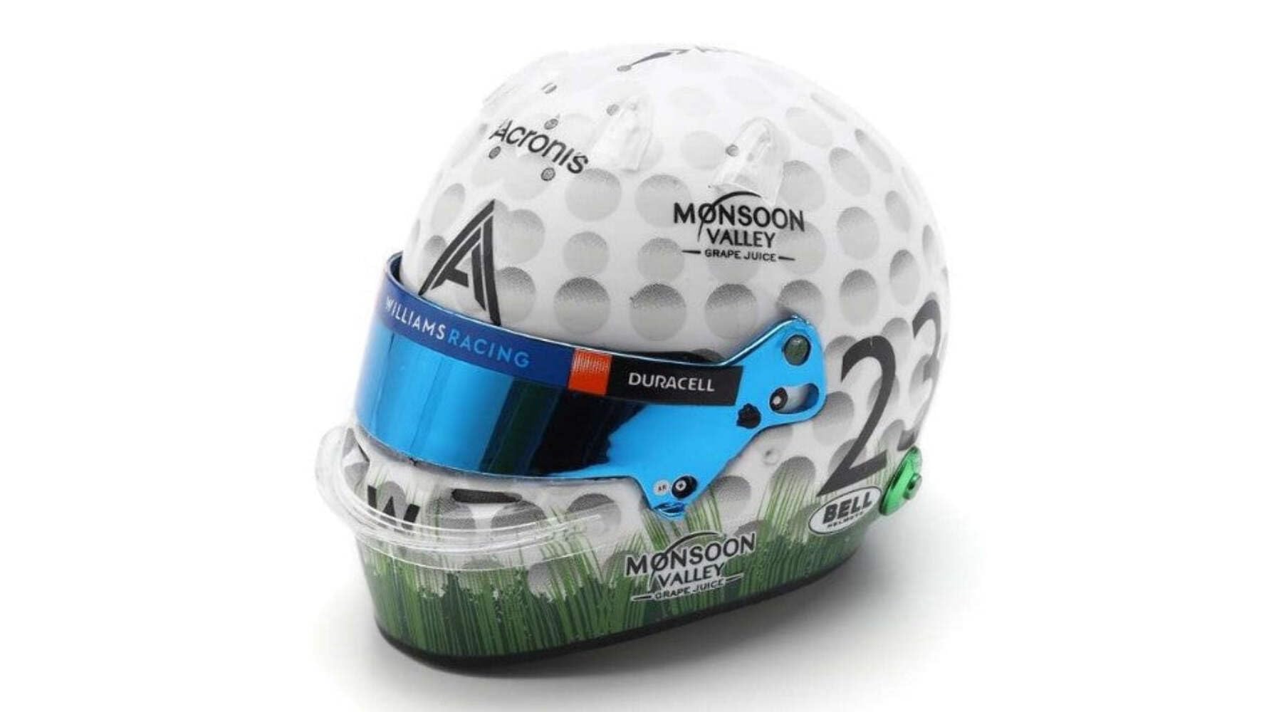 Casque Alexander ALBON Miami GP 2023 5HF113