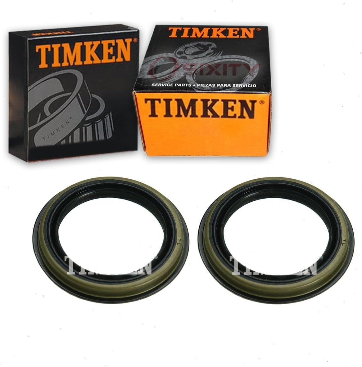 2 pc Timken Front Wheel Seals compatible with Ford Ranger 1995-2011