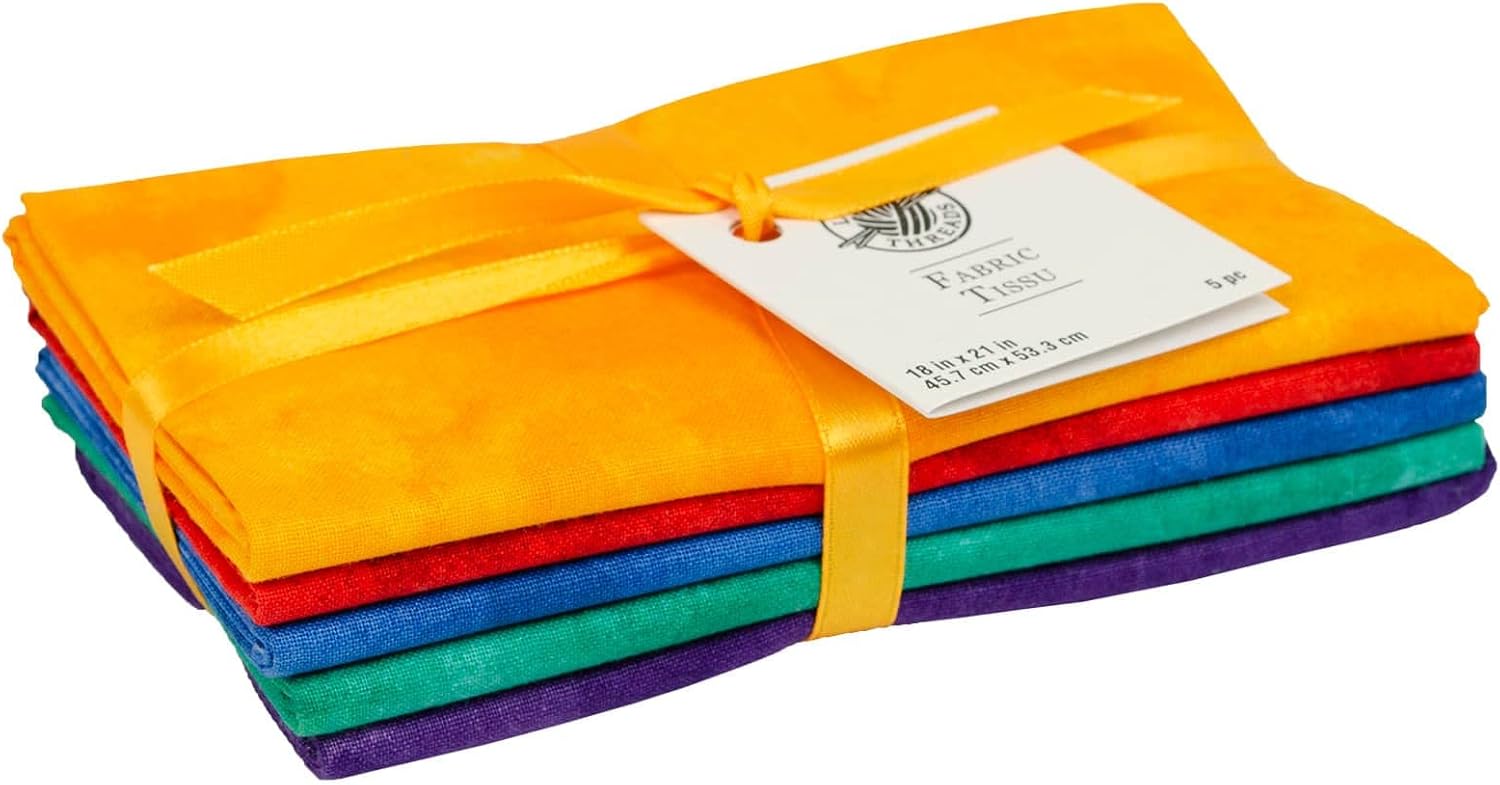 Amazon.com: Textured Fabric Bundle by Loops & Threads™ : Arts, Crafts ...