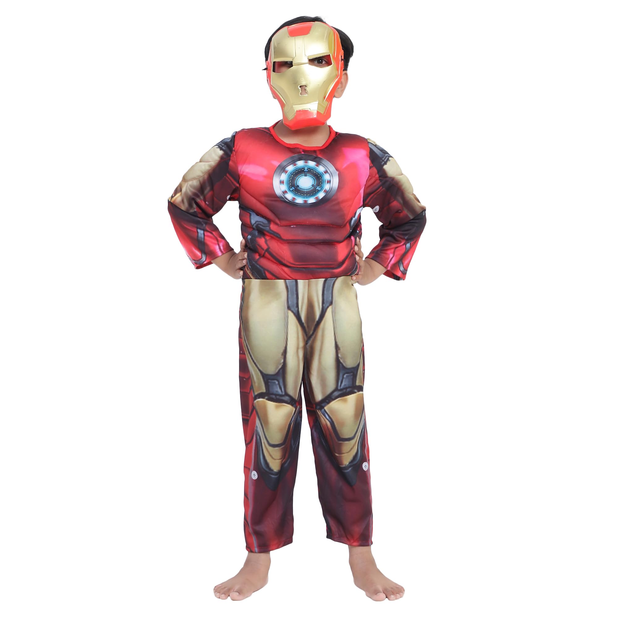 SILAYI BY RENU MEHRA Hosiery Superhero Costume For Kids Halloween Fancy Dress Cosplay Bodysuit for Boys and Girls(A10) - 2-3 Year (B0D14YXFQ7) Amazon Price History, Amazon Price Tracker