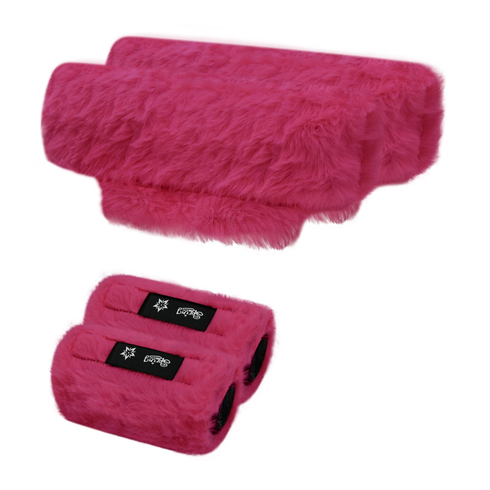 SPRING SEAON Crutches Padding Fuzzy Crutch Pads for Armpits and Hand Grips