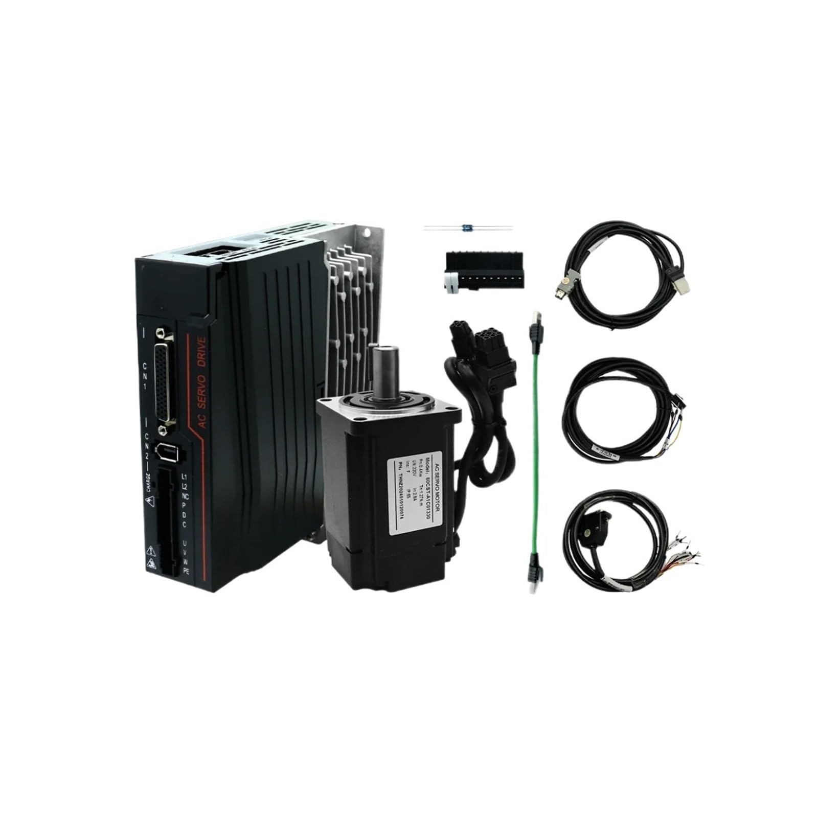 Genérico Kit De Servomotor 400/750W 3000RPM RS485 220V CNC