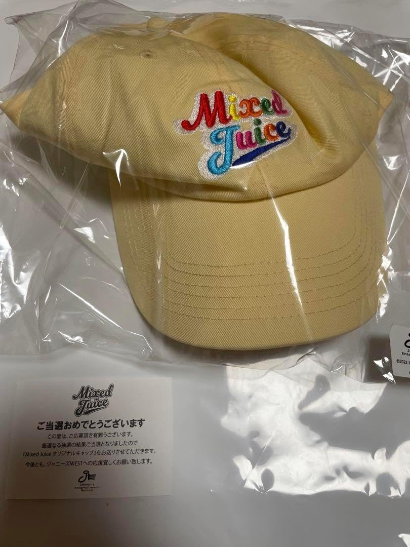 中間淳太 Mixed juice キャップ 即日配送】ジャニーズWEST Mixed juice