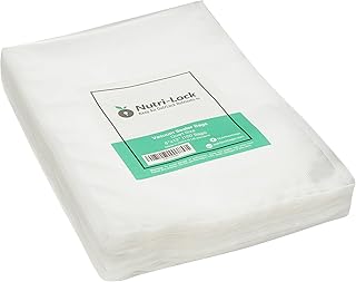 Nutri-Lock Sous Vide Vacuum Food Sealer Bags by Nutri-Lock. 100 Bag Pack 30cm x 20cm.