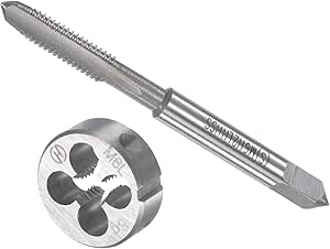 LEPEVNEY M3 X 0.5mm Metric Tap And Die Set With Round Threading Die, Machine Thread - View #4
