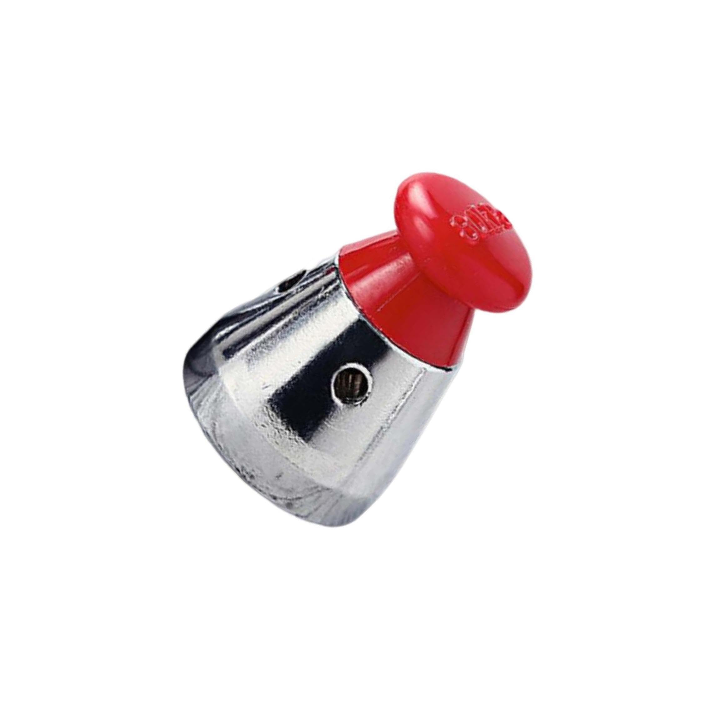 PIXZCSA Replacement Pressure Cooker Accessories Metal Cooker Relief Jigger Pressure Compact Safety Regulator Metal Relief Jigger Exhaust, red, 2.7x3.5cm