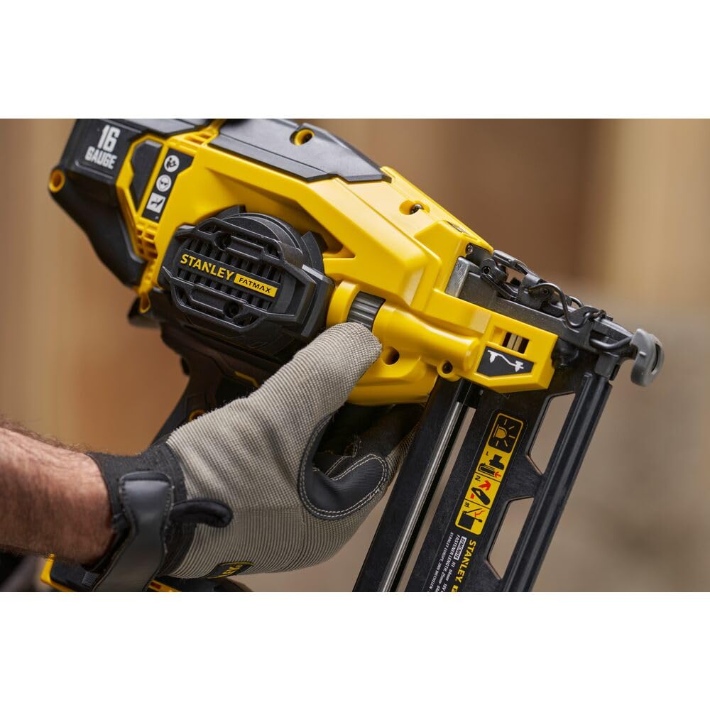 STANLEY FATMAX V20 Clavadora de acabado de calibre 16 INALÁMBRICA, sin batería ni cargador, 18V