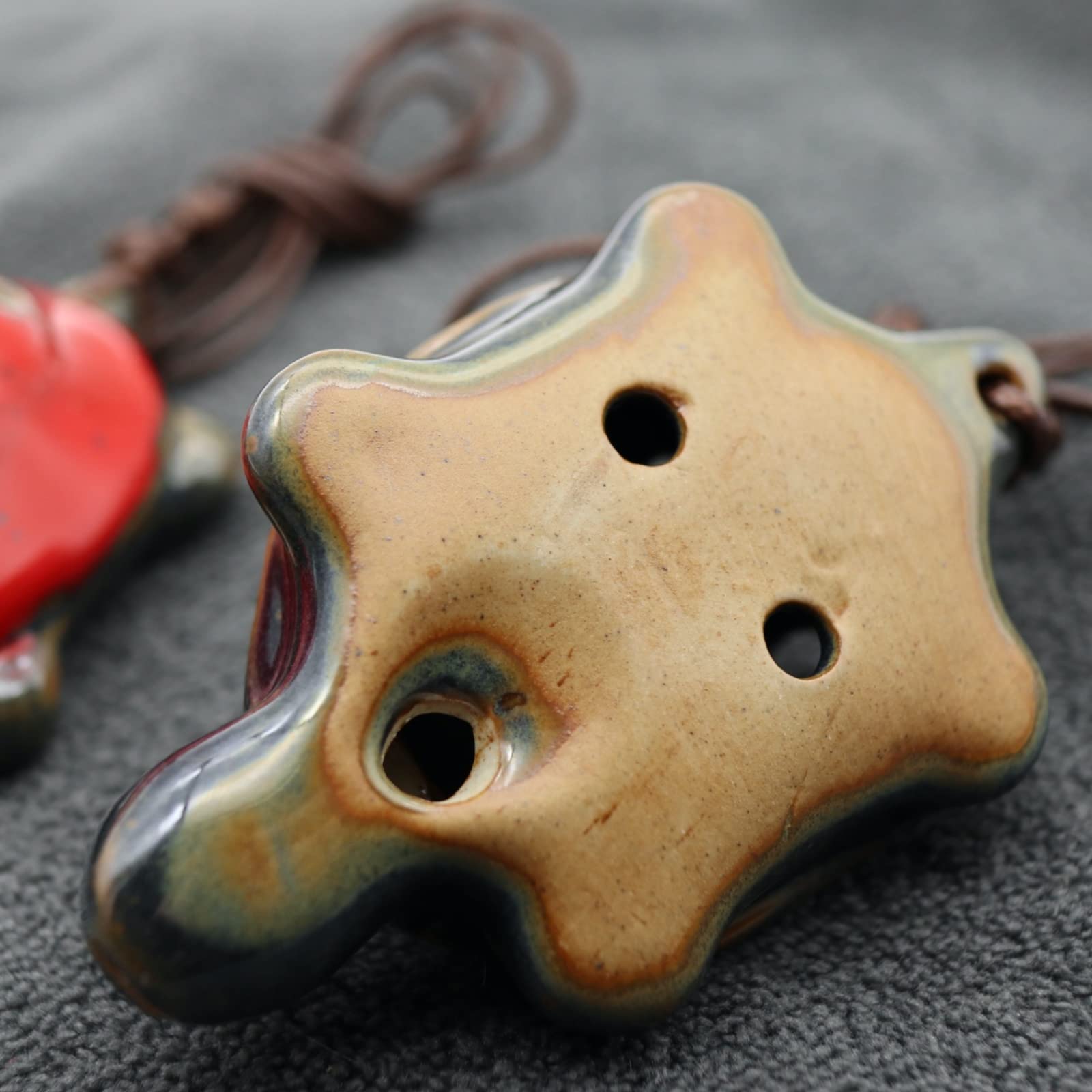 Amazon.com: 6 Hole Ocarina Turtle Shaped Ocarina Alto C Ceramic
