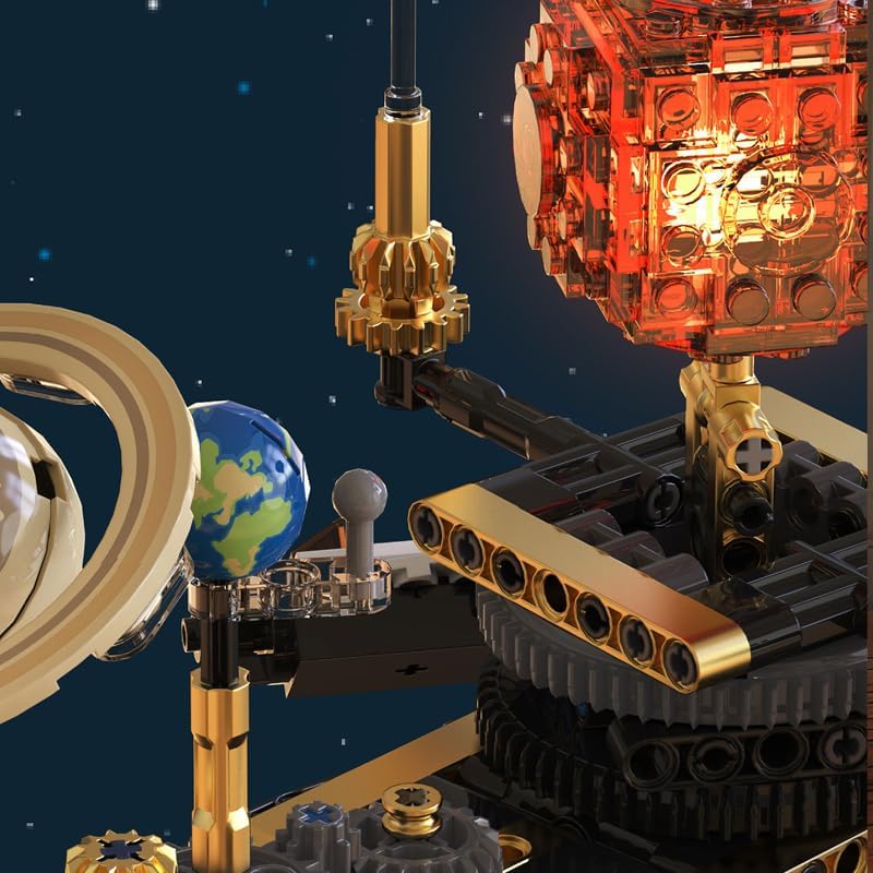 Condition photo showing As Is for space shuttle building block sets, galaxy ufos spaceship model kit, milky way space ship building toys