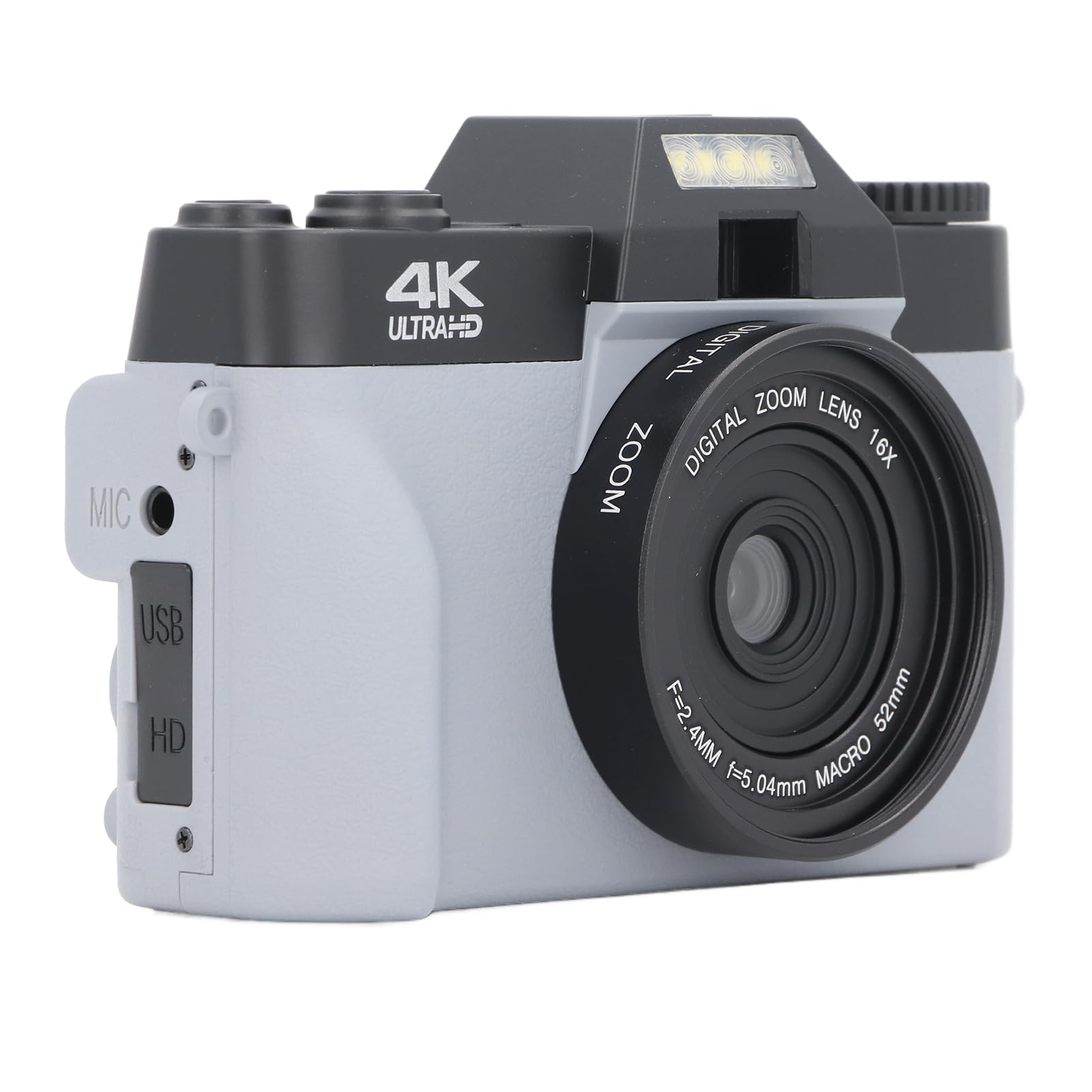 Amazon | WIFI デジタルカメラ、48MP Vlogging カメラ写真用