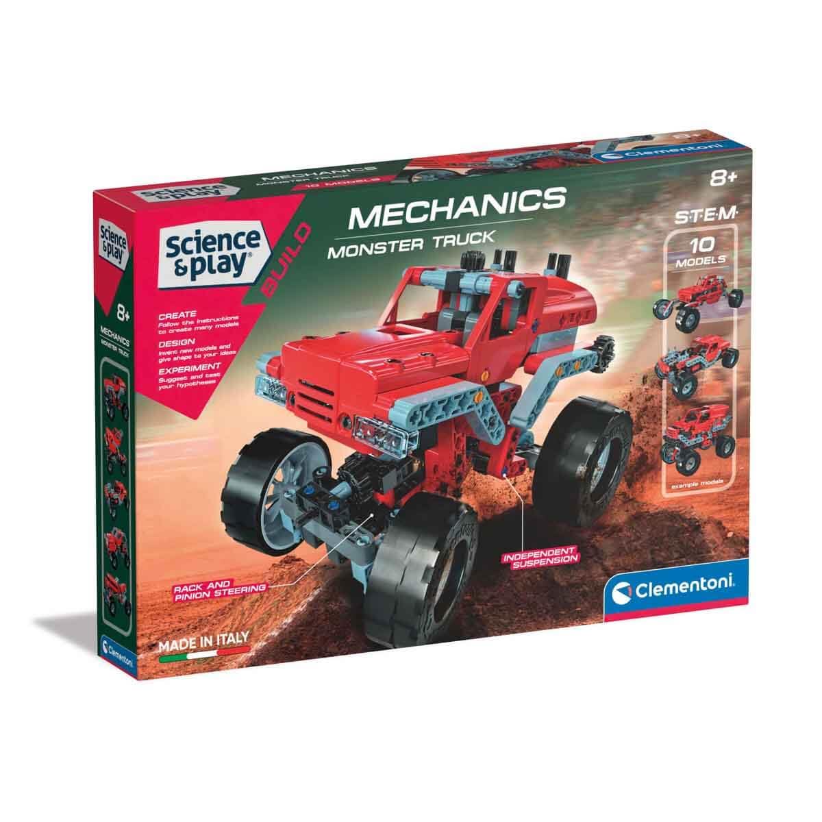 Clementoni 75038TR Mekanik Laboratuvarı - Canavar Kamyonlar +8 yaş