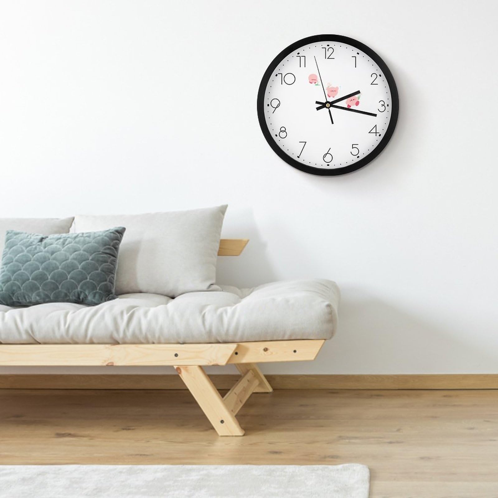 Amazon.co.jp: 星のカービィ 掛け時計 アニメグッズ 連続秒針 静音