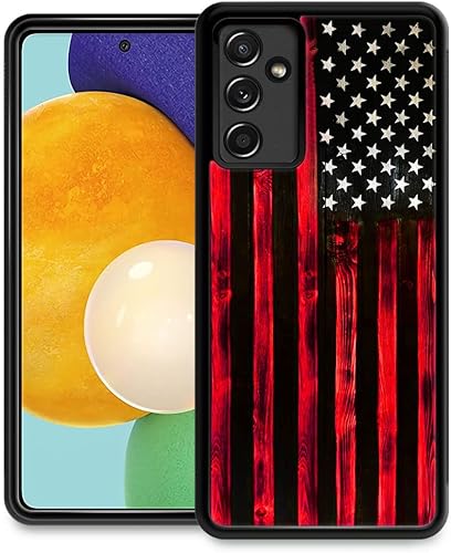 DJSOK Funda compatible con Samsung Galaxy A14 5G, diseño moderno de bandera estadounidense, diseño de patrón de lujo para hombres, niños y niñas,