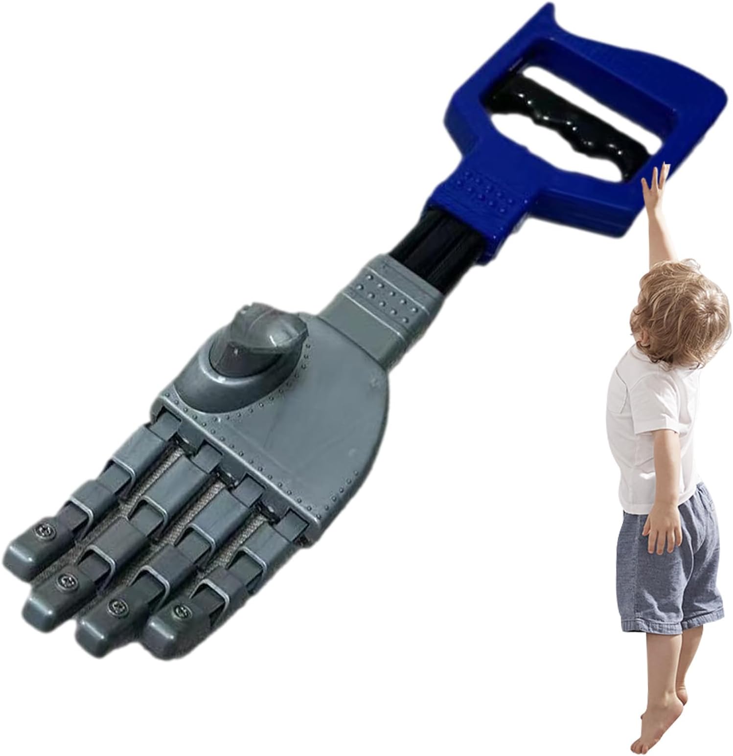 Robotic Hand Gripper - Robotic Arm Toy, Arm Claw | Long Grip Toy with Brass Robot, Fun Educational Toy, Creative Gift for Holidays, Birthdays