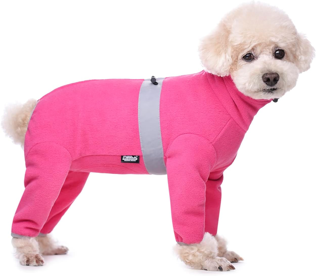 BT Bear Winter Dog Coat,Adjustable Pet Warm Onesie Thickens Warmth
