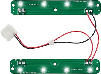 W10866538 Refrigerator LED Light Module - Compatible with Whirlpool, Kenmore, Maytag, Amana, Fridge Light Board Replacement - Replaces W11043011, AP6047972, PS12070396, EAP12070396, 4533926, Q184G2