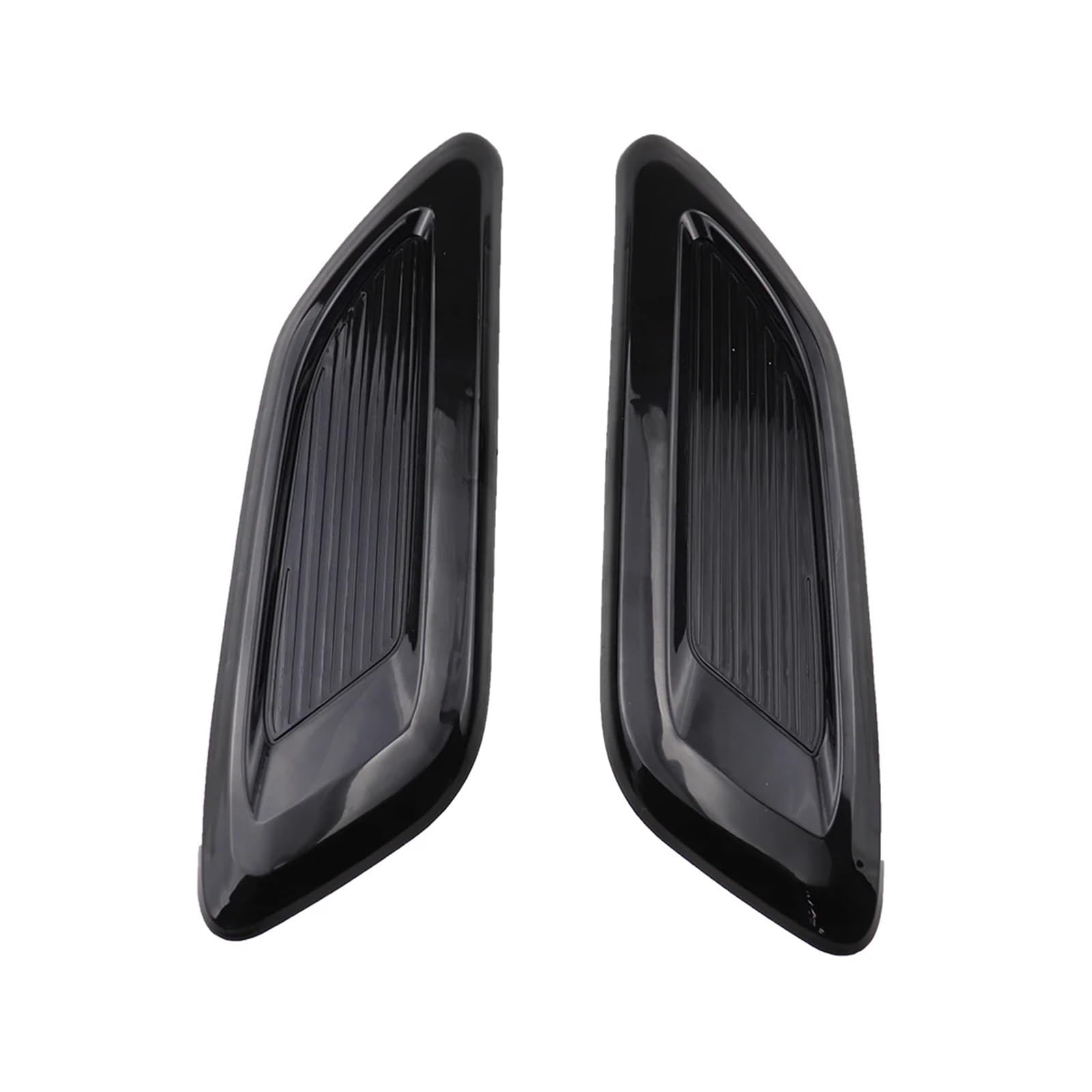 Juego de 2 rejillas de ventilación universales para capó de coche. Cubierta Entrada Flujo ventilación para capó coche