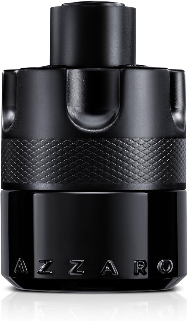 Azzaro The Most Wanted Eau de Parfum Intense - Colonia de Ámbar Cálido para Hombre | Fragancia con Cardamomo, Caramelo y Ámbar Amaderado - Larga Duración - Aroma Magnético para Hombres Perfecto para Noches Frescas