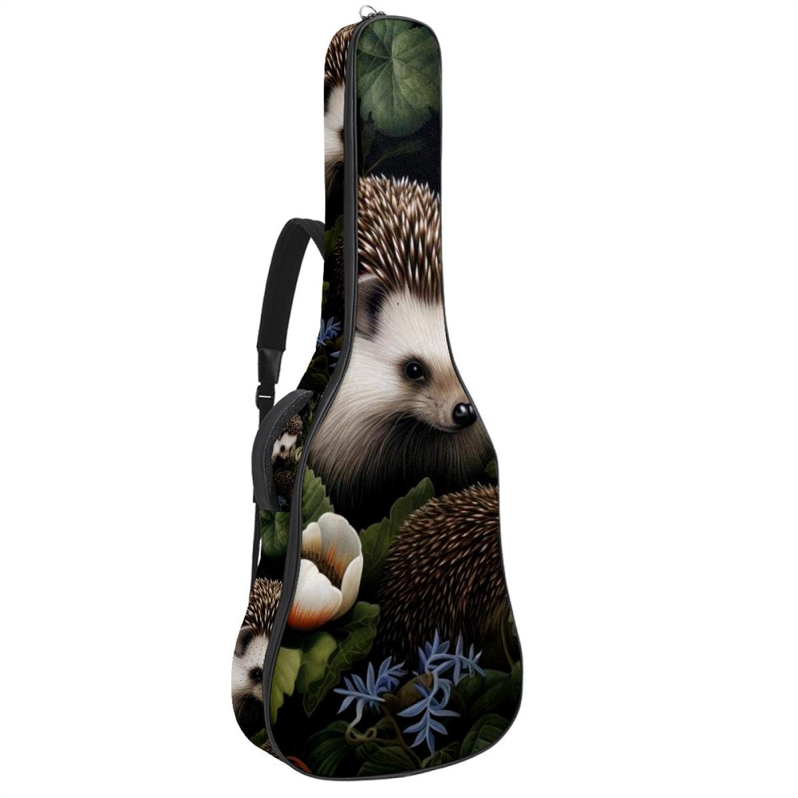 Housse guitare acoustique 40/41 pouces étanche à motif hérisson - 8