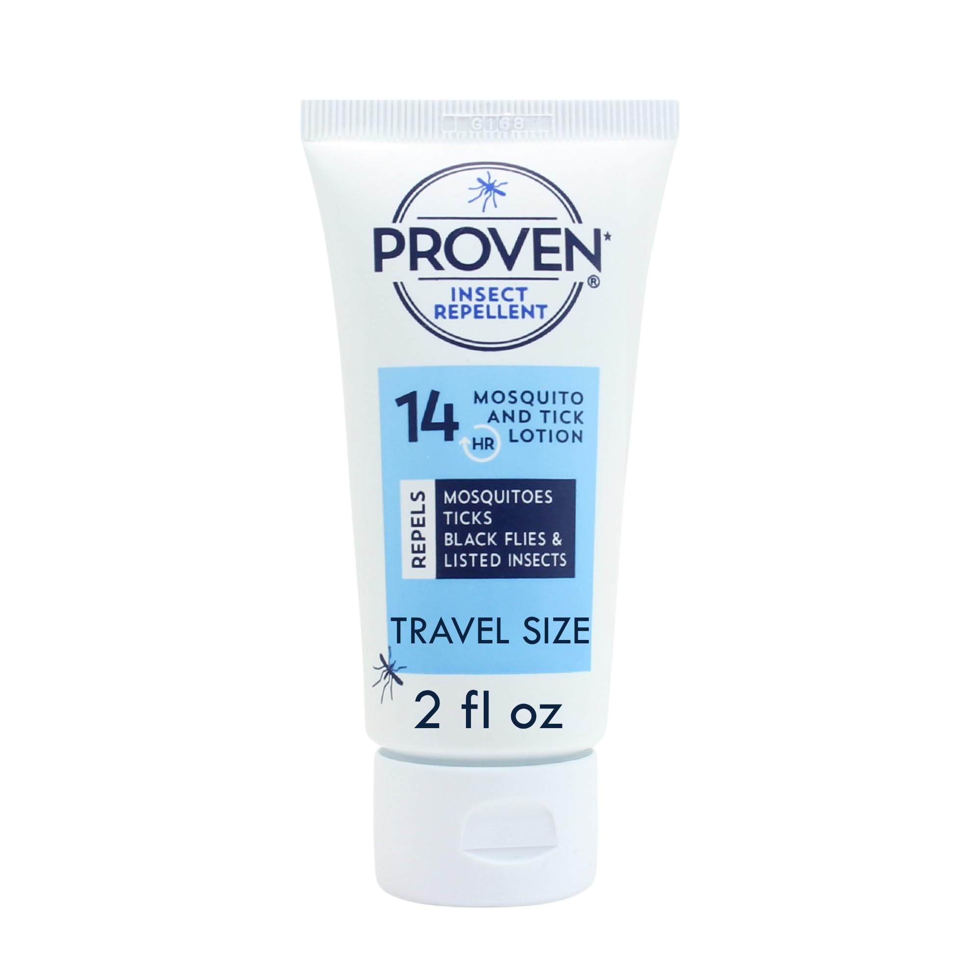 Proven Insect Repellent Lotion, Keep Mosquitoes, Ticks and Flies Off, DEET Alternative Repellent, Up to 14-Hour Protection, Great for Camping or Hiking, 2 Ounce, Gentle Scent Lotion
