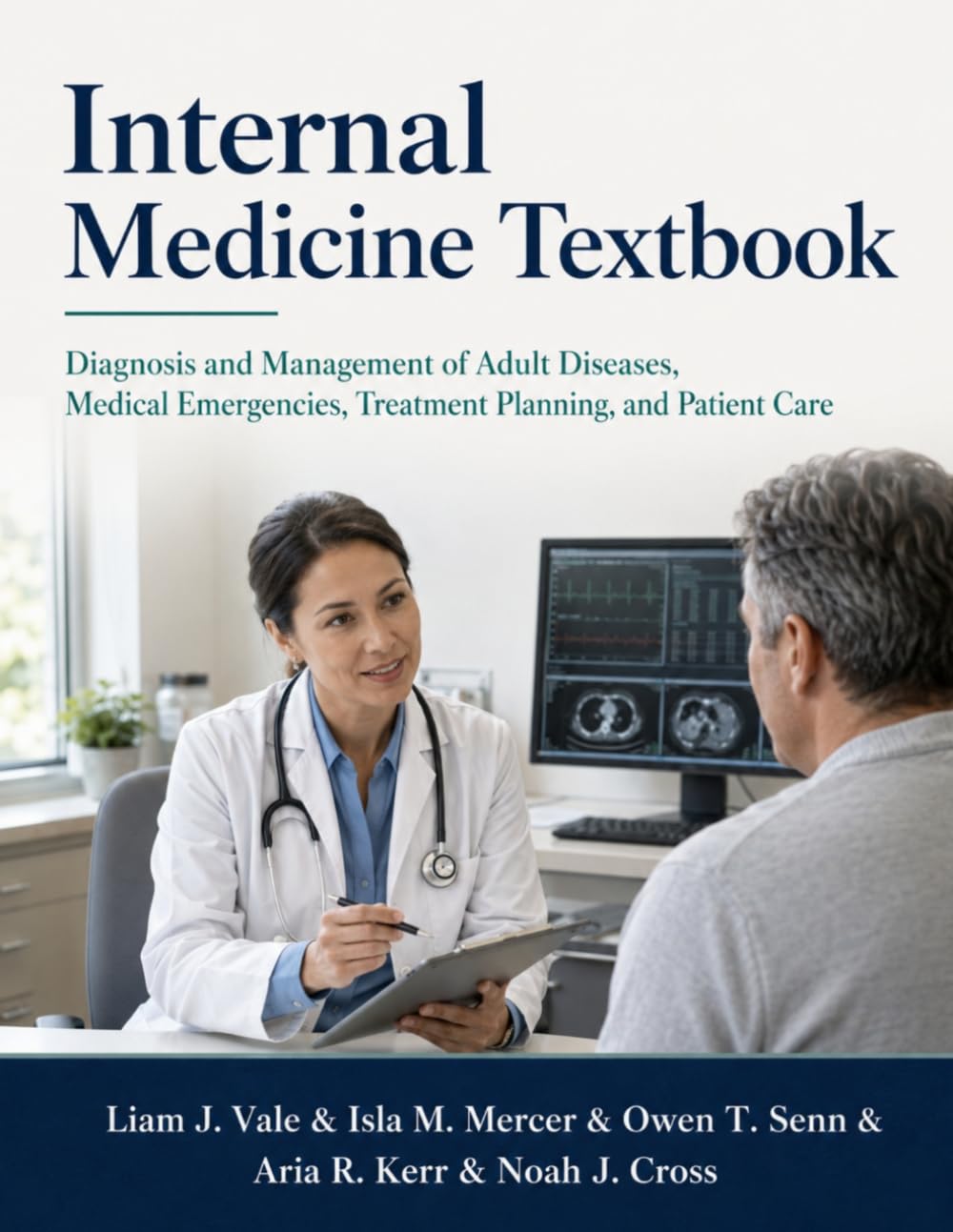 Internal Medicine Textbook: Diagnosis and Management of Adult Diseases, Medical Emergencies, Treatment Planning, and Patient Care