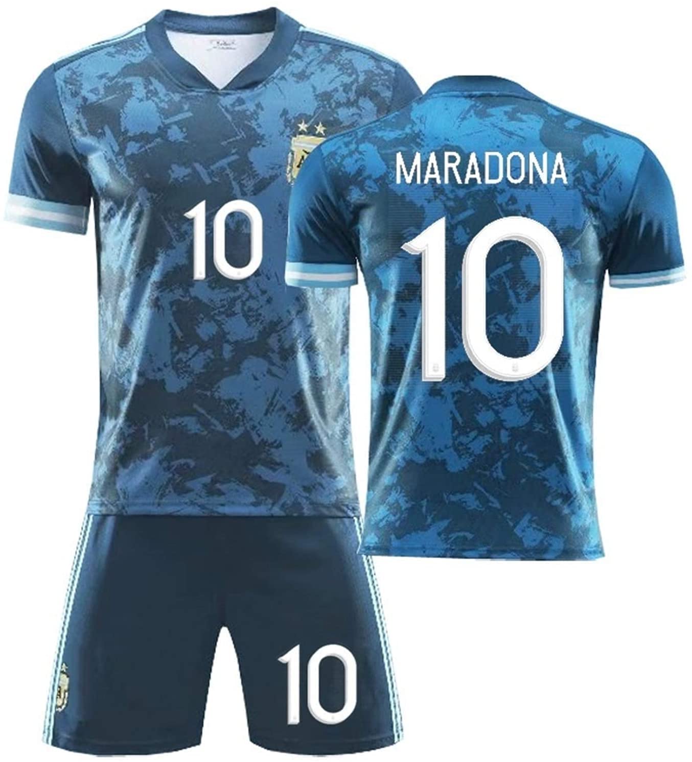 FJH Soccer Suit Maradona No. 10 Argentina away 2020 Football